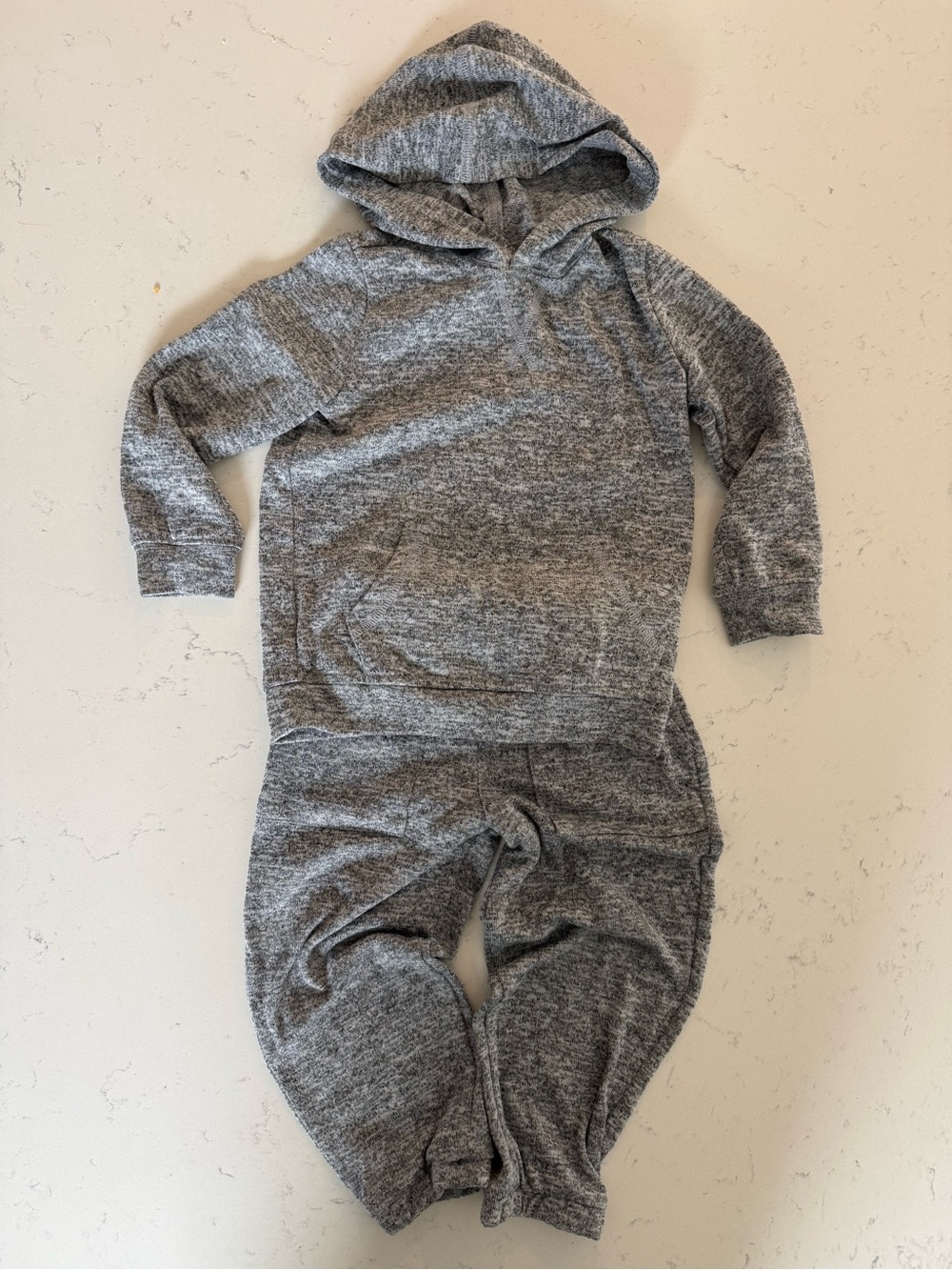 OshKosh B'gosh Gray Hooded light weight Matching Set